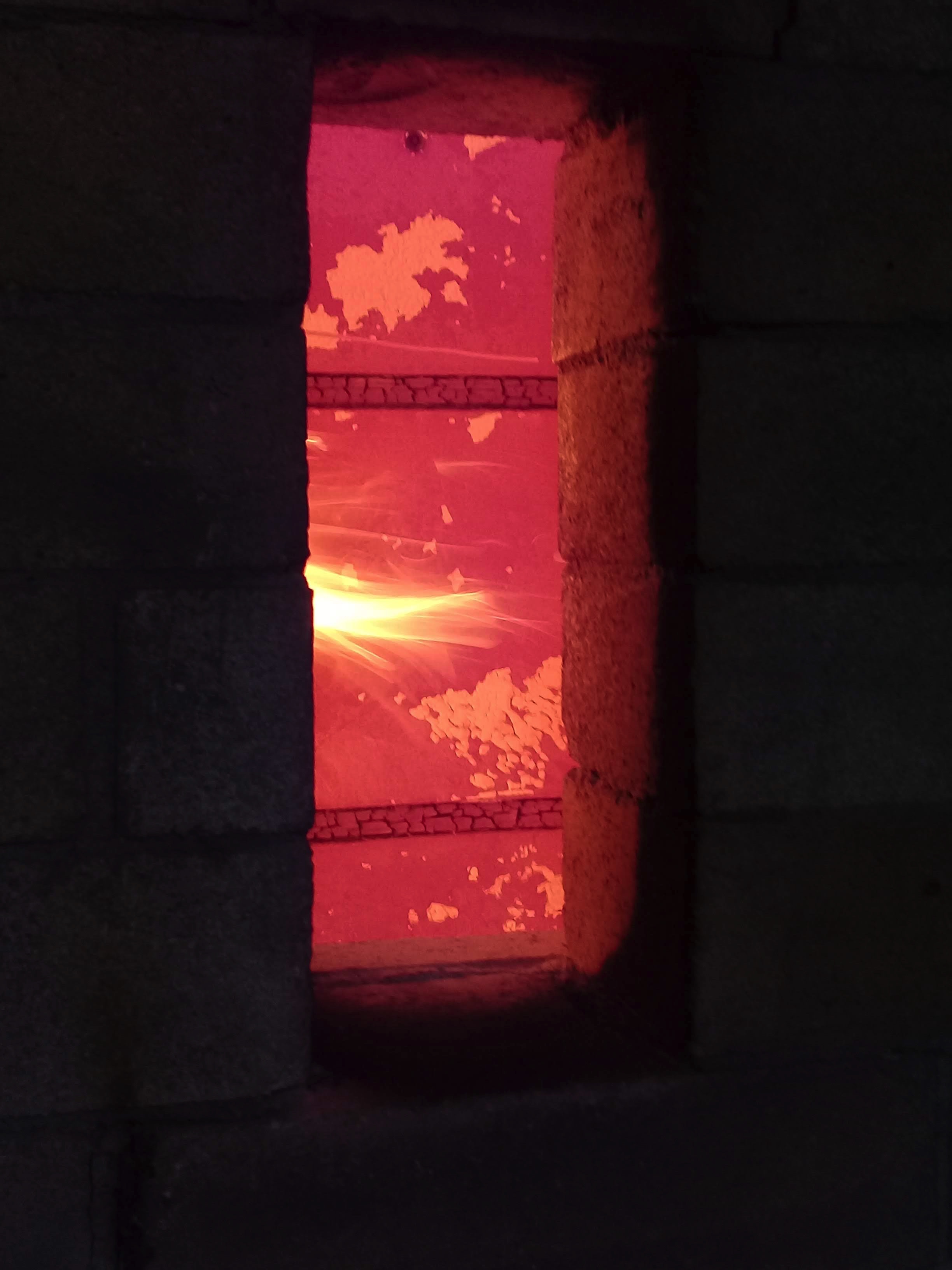 Fire resistance test of timber doors