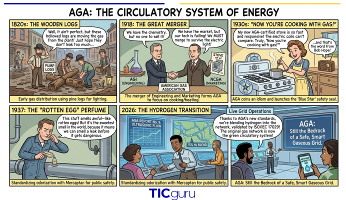 From Wooden Pipes to Hydrogen Blends: The Untold Story of the American Gas Association — article illustration 1